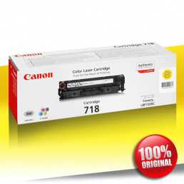 Toner Canon 718 CRG (LBP 7200) YELLOW Oryginalny 2900str