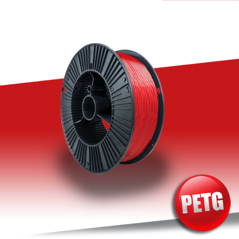 Filament PETG 1.75mm RED 1 kg 24inks