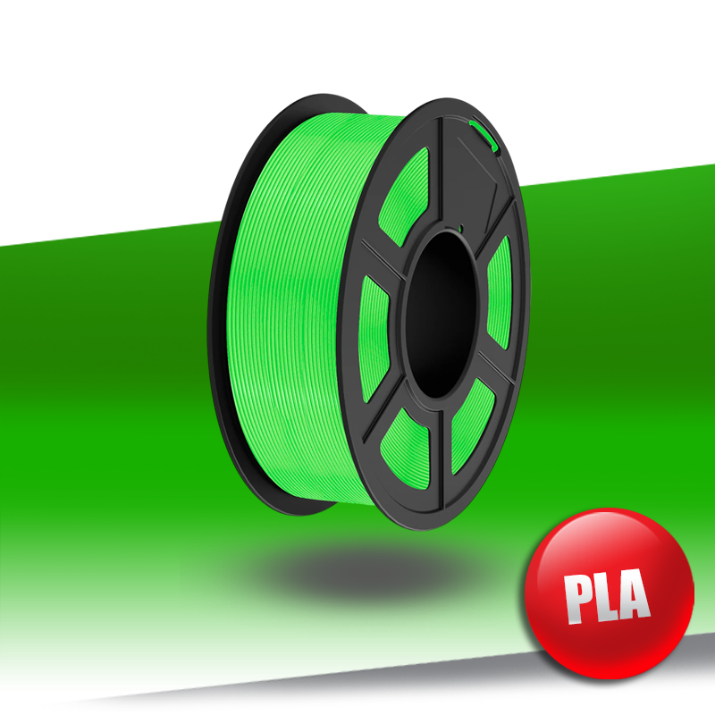 Filament PLA 1.75mm GREEN 1 kg 24inks